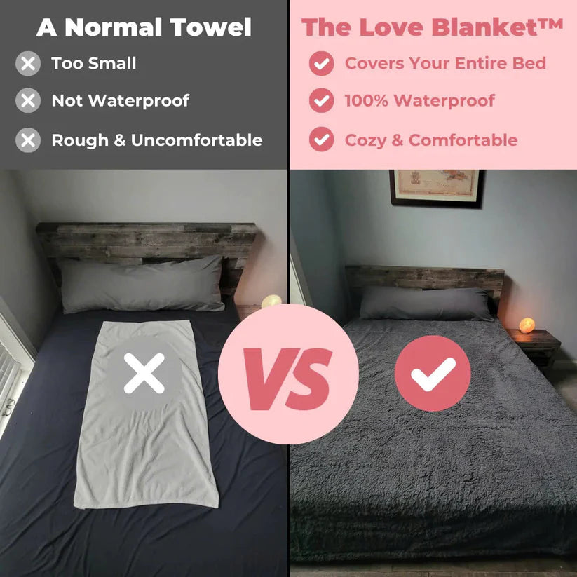 Waterproof towel for couples!