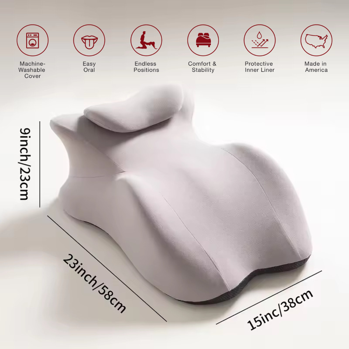 Ergonomic™ Pillow for Couples